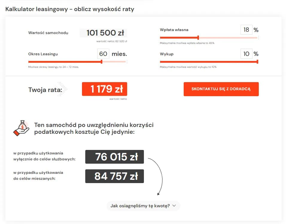 Kalkulator leasingu: Jak obliczyć raty i porównać oferty online