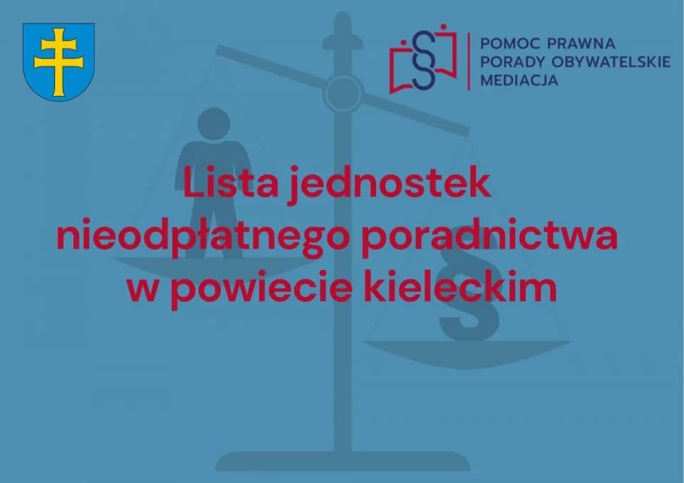 Bezpłatna pomoc prawna w Kielcach: gdzie i jak skorzystać