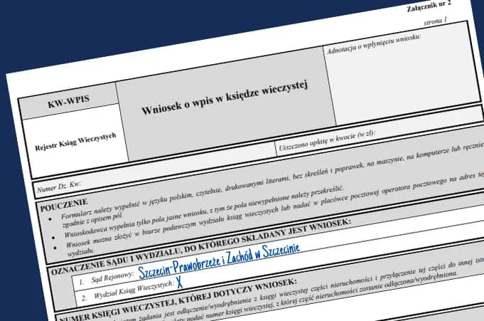 Wpis do księgi wieczystej - poznaj wszystkie koszty i opłaty