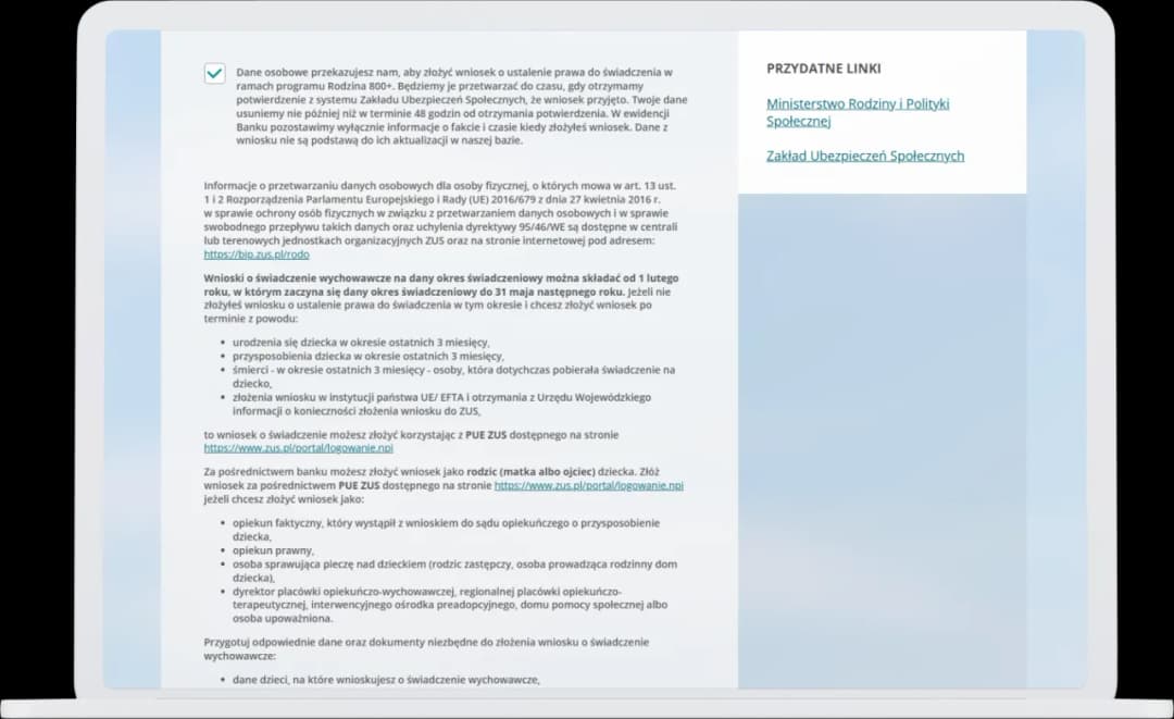 800+ dla Ukraińców: Jak złożyć wniosek i otrzymać świadczenie?