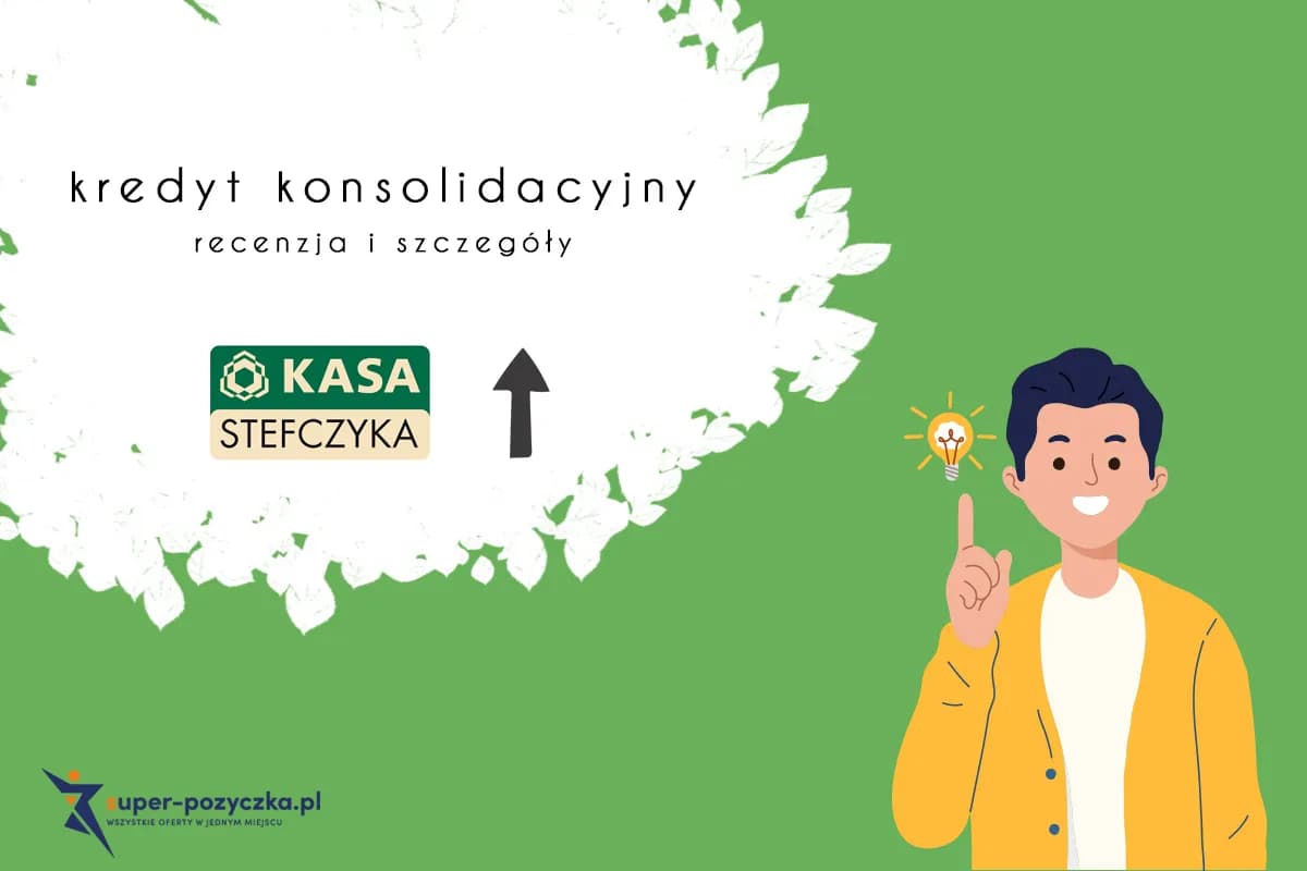 Kalkulator kredytu konsolidacyjnego Kasy Stefczyka - oblicz ratę