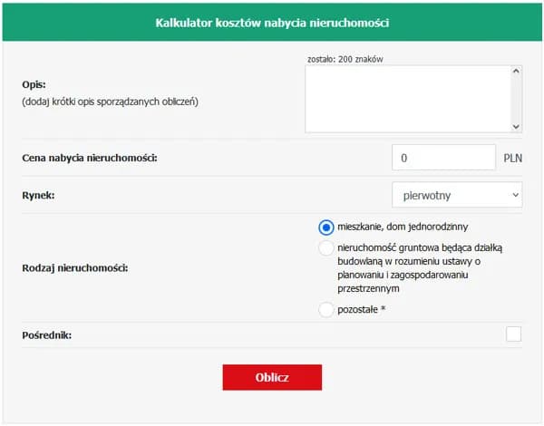 Kalkulator opłat przy zakupie mieszkania: Oblicz koszty już teraz!